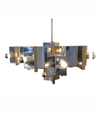 LARGE SCIOLARI TWENTY-ONE-LIGHT CHANDELIER