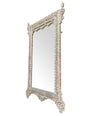 LARGE STUNNING 19TH CENTURY SYRIAN MIRROR WITH MOTHER OF PEARL INLAY