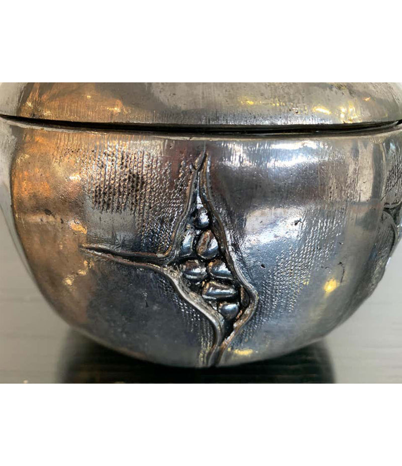 LOVELY 1970S MAURO MANETTI POMEGRANATE ICE BUCKET