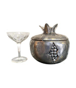 LOVELY 1970S MAURO MANETTI POMEGRANATE ICE BUCKET