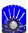 LOVELY VAL SAINT LAMBERT COBALT BLUE CRYSTAL CHAMPAGNE BUCKET