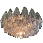 LARGE POLIEDRI CHANDELIER BY CARLO SCARPA FOR VENINI