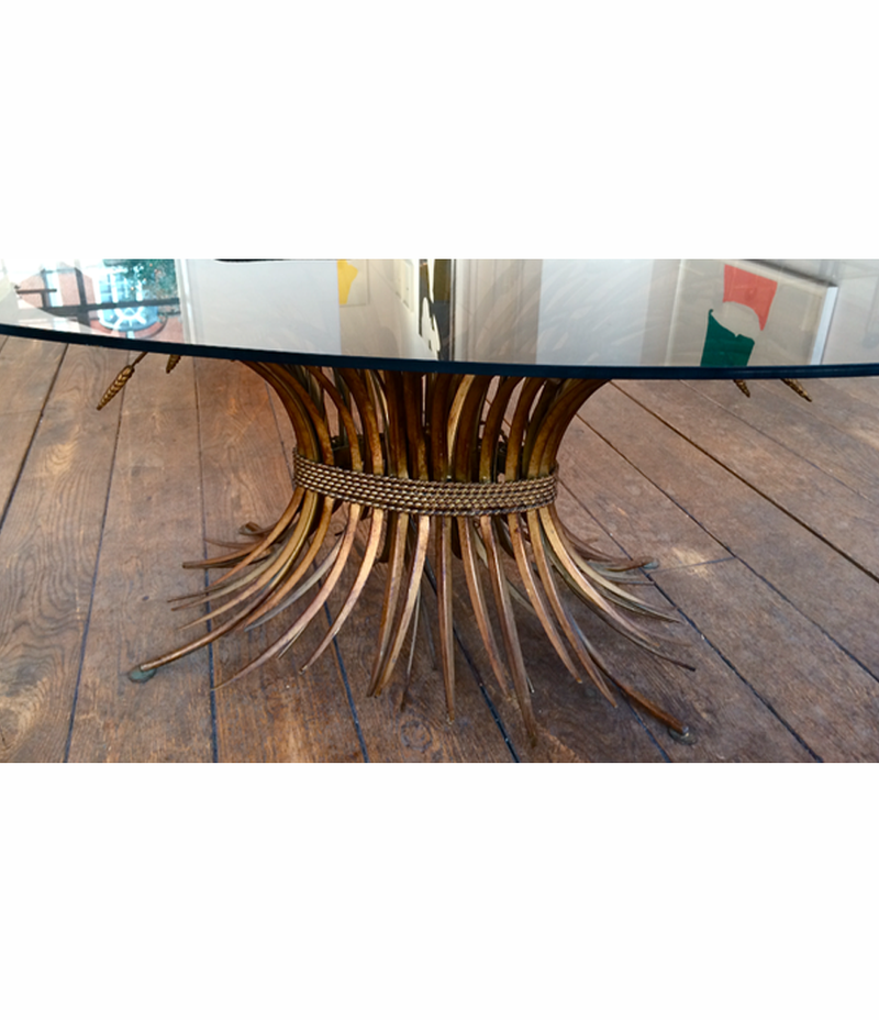 LARGE WHEAT SHEAF TABLE