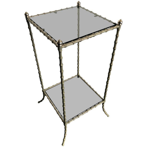 MAISON BAGUÈS FAUX BAMBOO SIDE TABLE