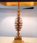 MAISON CHARLES PINECONE LAMP