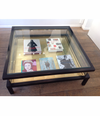 MAISON JANSEN SLIDING COFFEE TABLE