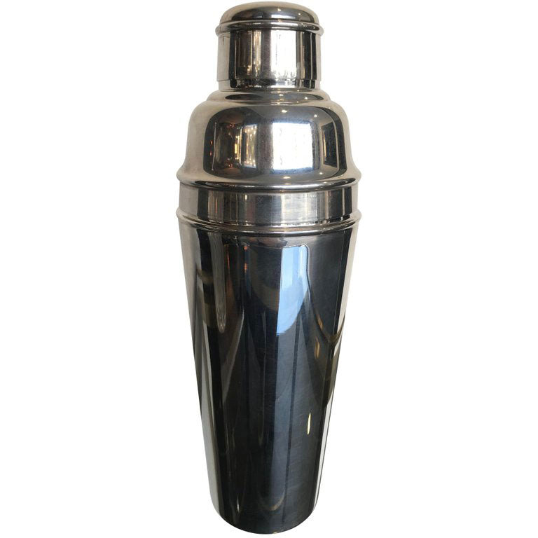 MAPPIN AND WEBB 1940S SILVER PLATED COCKTAIL SHAKER