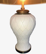 PAIR OF LARGE ITALIAN CERAMIC ARTICHOKE LAMPS