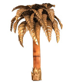 PAIR OF MAISON JANSEN PALM TREE WALL LIGHTS