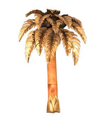 PAIR OF MAISON JANSEN PALM TREE WALL LIGHTS