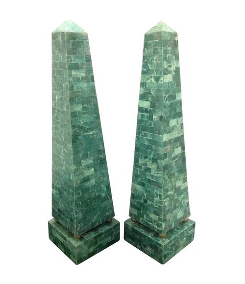 PAIR OF MAITLAND-SMITH OBELISKS