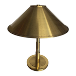 PAIR OF SWEDISH BRASS TABLE LAMPS