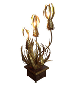 RARE MAISON JANSEN PINEAPPLE FLOOR LAMP