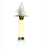 RARE STUNNING 1970S PALM TREE FLOOR LAMP BY PETER DOFF FOR BERGER DESIGNS