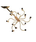 SCIOLARI BRASS CHANDELIER