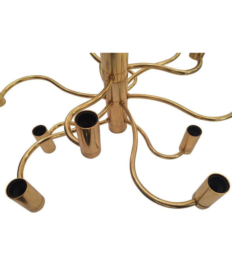 SCIOLARI BRASS CHANDELIER