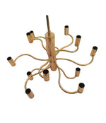 SCIOLARI BRASS CHANDELIER