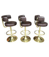 SET OF THREE BÖRGE JOHANSSON “JUPITER” BAR STOOLS