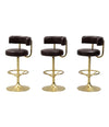 SET OF THREE BÖRGE JOHANSSON “JUPITER” BAR STOOLS