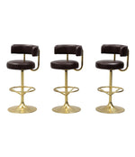 SET OF THREE BÖRGE JOHANSSON “JUPITER” BAR STOOLS