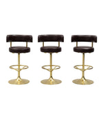 SET OF THREE BÖRGE JOHANSSON “JUPITER” BAR STOOLS