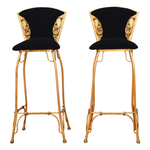 SET OF 4 BAR STOOLS