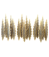 Holm Sorensen brutalist wall sconces in brass 