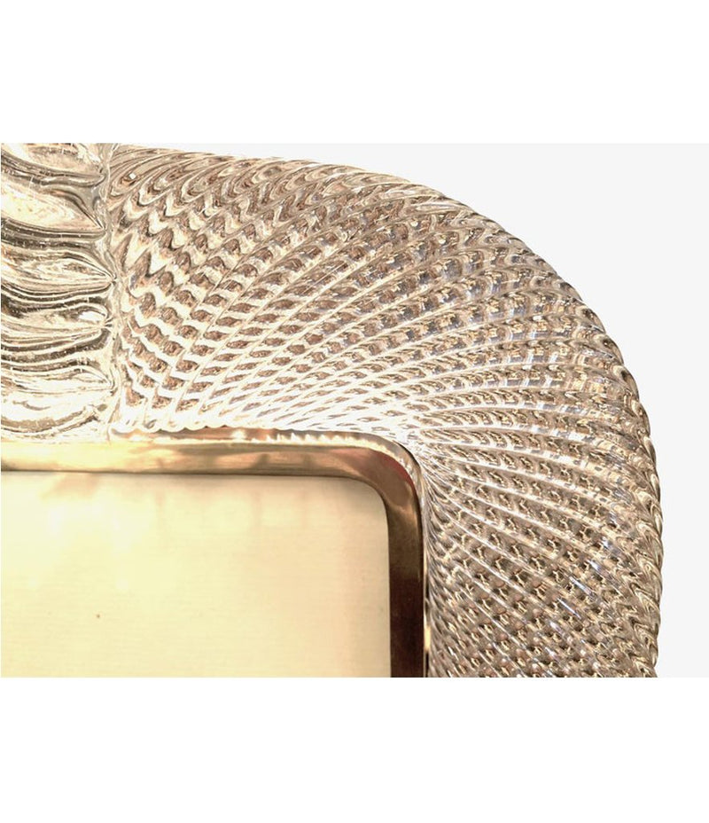 STUNNING 1940S BAROVIER & TOSO MURANO GLASS PICTURE FRAME BY ERCOLE BAROVIER